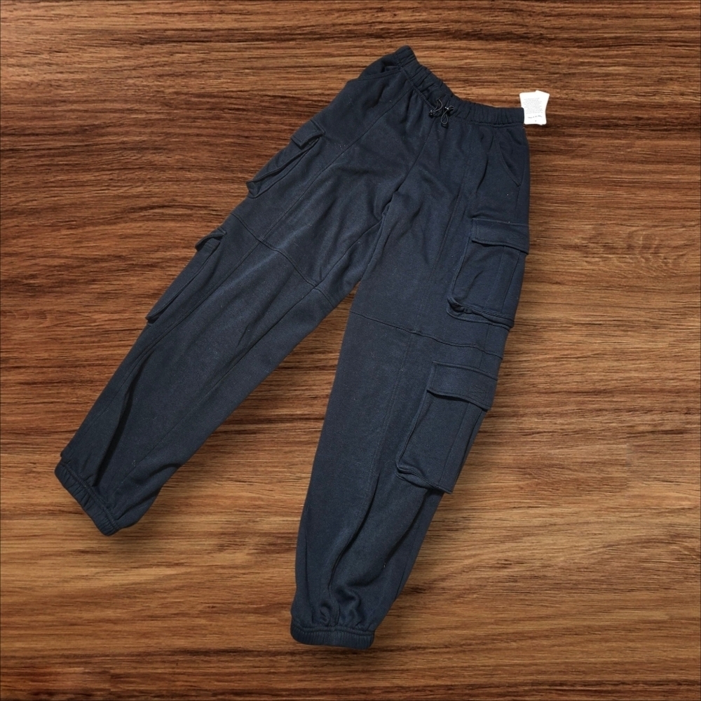 PacSun Black Jogger Cargo Pants Long Length NWT